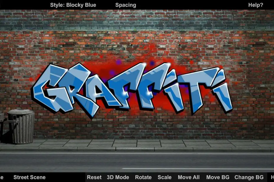 Aplicaciones para diseñar y hacer graffitis