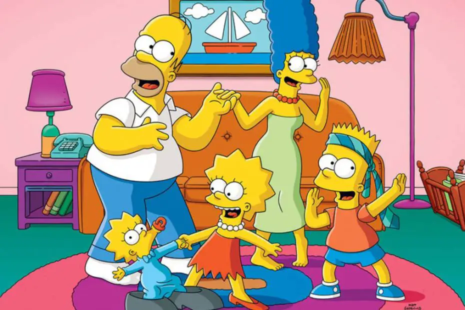 Aplicaciones para ver los Simpson online